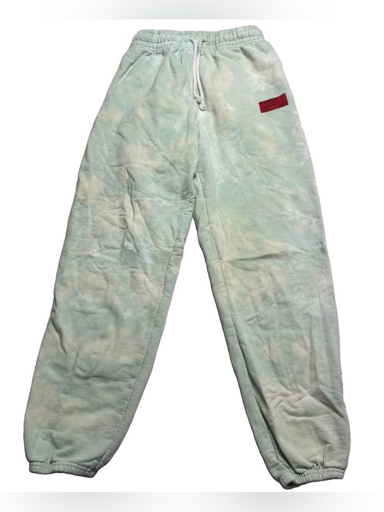 CHNGE Pants - CHNGE Unisex Mint Green Organic Cotton Tie Dye Sweatpants Size: Small